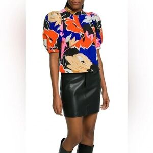 Ted Baker AZURA Puff Sleeve Top (NWT)